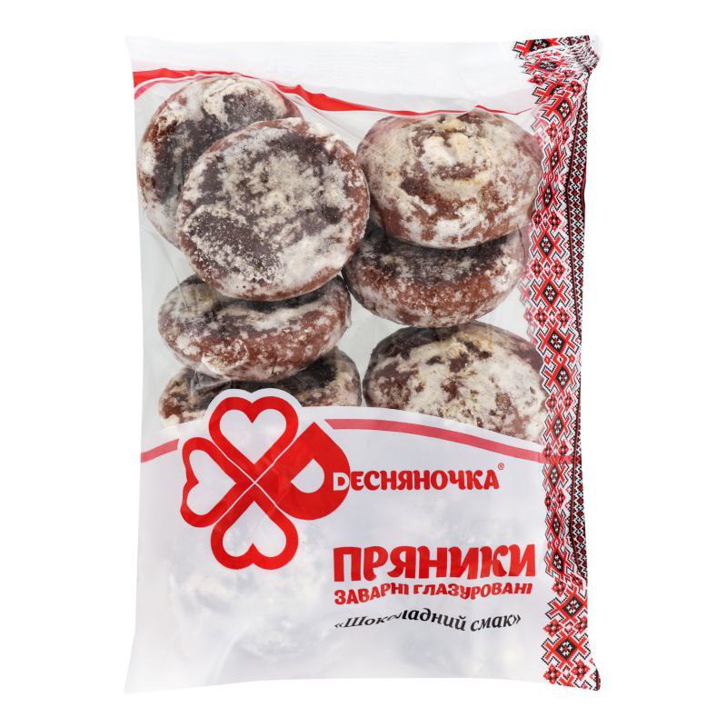 Пряники Шоколадний смак Десняночка 400г